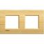 LL - cover plate 2x2P 71mm bamboo thumbnail 2