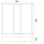 LEDPanelRc-Mo Sq595-35W-3000-WH-U19 thumbnail 4