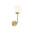 GALA WALL LAMP SATIN GOLD 1xG9 thumbnail 1