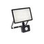 NOCTIS LUX 3 FLOODLIGHT 20W NW 230V IP44 120x170x53mm BLACK with PIR sensor thumbnail 1