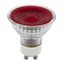 LED GU10 MR16 Glass 50x54 230V 5W 38° AC Red Non-Dim thumbnail 1