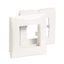 Ultra - adaptor - 1-module - white RAL 9010 thumbnail 3