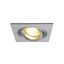 NEW TRIA I GU10 downlight, max. 1x50W, rectangular, br. Alu thumbnail 2