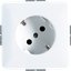 Schuko-socket 45° CD520-45NWW thumbnail 1