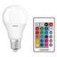 LED Retrofit RGBW lamps with remote control 9.4W 827 Frosted E27 thumbnail 7