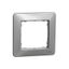 Sedna Design & Elements, Frame 1 gang, professional, aluminium thumbnail 3