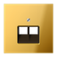 Centre plate for mod. jack socket GO2969-2UA thumbnail 3