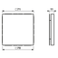 Blank centre plate LS994BSWM thumbnail 2