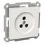 Exxact telephone outlet 3-pole white thumbnail 3