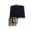 FRAME OLD GOLD WALL LAMP BLACK LAMPSHADE Ø215 thumbnail 1