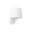 MONTREAL WHITE WALL LAMP WHITE LAMPSHADE thumbnail 1