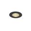 PATTA-I recessed ceiling lumin. 11W 3000K, 38ø, round, black thumbnail 1