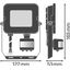 FLOODLIGHT COMPACT SENSOR 20W 840 SYM 100 BK thumbnail 4