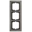 1723-298 Cover Frame Busch-axcent® concrete grey thumbnail 1