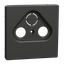 Central plate for antenna socket-outlets 2/3 holes, anthracite, System Design thumbnail 6