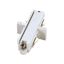 Longitudinal coupler for 1-ph hv track, white thumbnail 1