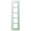 5-gang frame LSP985GLAS thumbnail 1