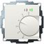 UP room controller, RAL9010 matt 55x55, 5-30C, AC 230V, triac output, switchable 5 actuators each 3W, change-over input, TA 3.5K, LED displays thumbnail 2