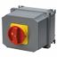 ROTARY CONTROL SWITCH - SURFACE MOUNTING - EMERGENCY VERSION - ATEX - ALLUMINIM BOX - RED KNOB - 3P 16A - IP65 thumbnail 2