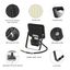 NOCTIS LUX 2 SMD 230V 20W IP44 WW black with sensor thumbnail 3