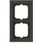1722-290 Cover Frame Busch-axcent® slate grey thumbnail 1