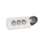 MOES TAB SUPPORT FB 3X2P+E 1 SWITCH 2XUSB A QC 1,5M BRAIDED CORD  WHITE/GREY thumbnail 1