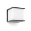 KUBICK DARK GREY WALL LAMP 1 X E27 60W thumbnail 1