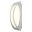 MERIDIAN 2 wall lamp, E27, max. 25W, IP54, silvergrey thumbnail 1