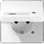 Schuko socket with hinged lid CD1520NAKLKOWW thumbnail 2